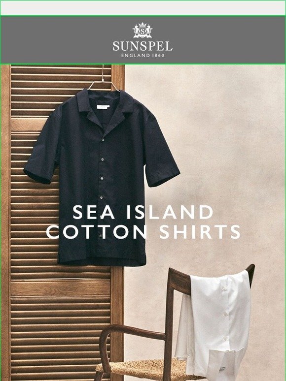 men's sea island cotton dress shirts