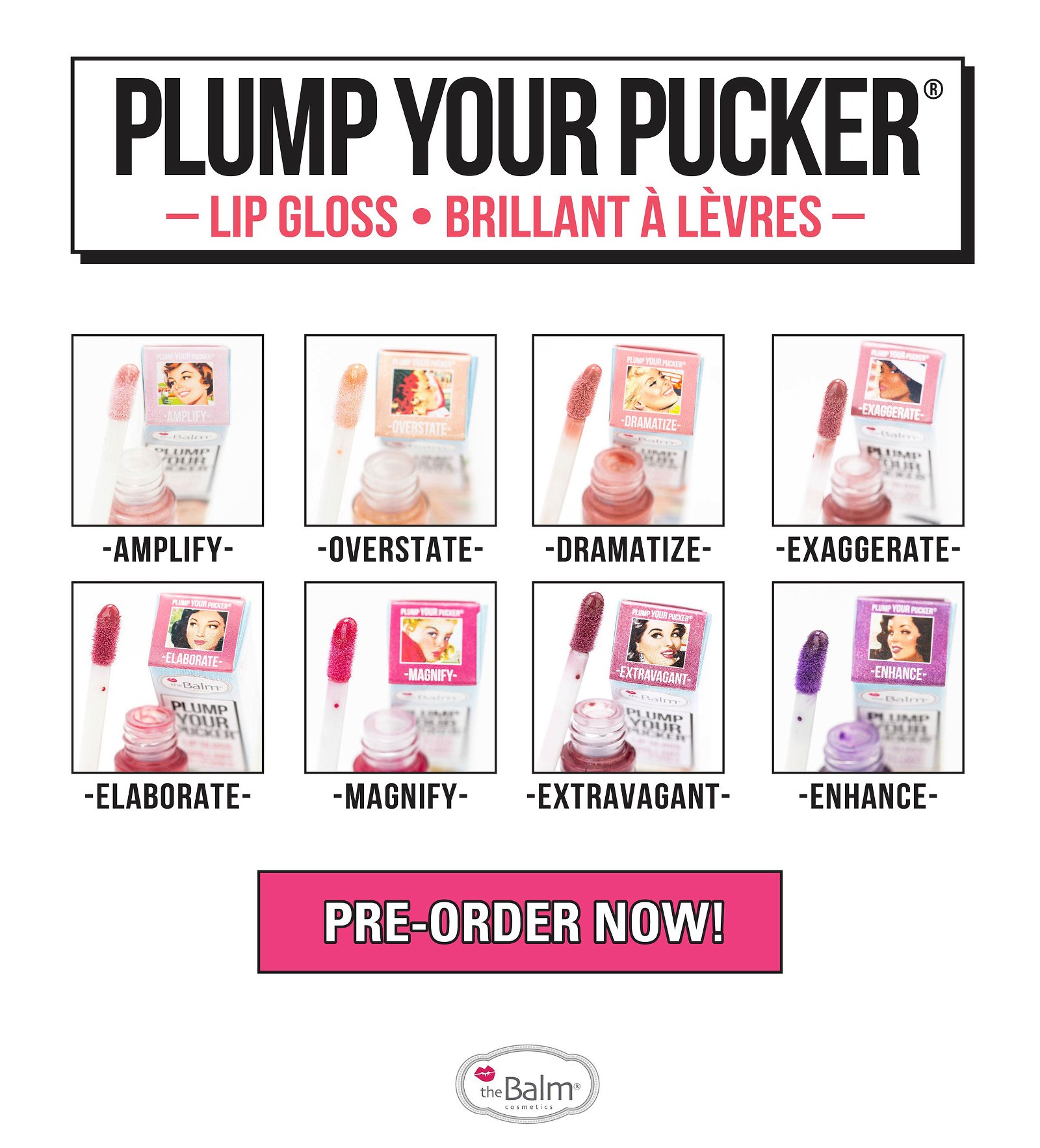 The Balm Preorder Plump Your Pucker Milled