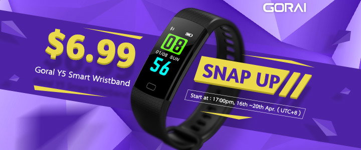 Banggood.com: Don't Miss! $6.99 Snap Up For Goral Y5 Smart Band. First  Come, First Served. | Milled