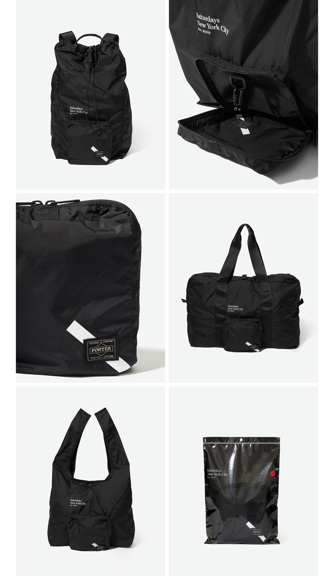 Saturdays NYC: New Arrivals: Saturdays X Porter Bags | Milled