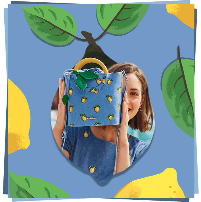 Cath Kidston UK When life gives you lemons Milled