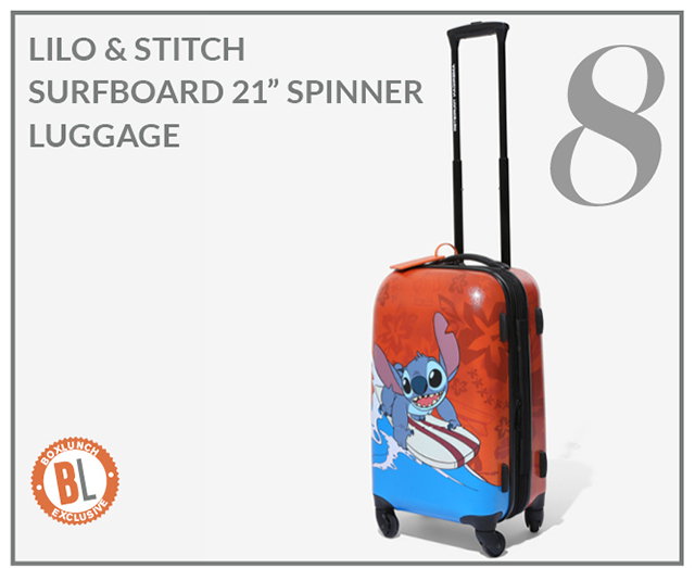 Lilo and Stitch Surfboard 21 inch Spinner Luggage