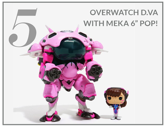 Overwatch D.VA with Meka 6 inch Pop
