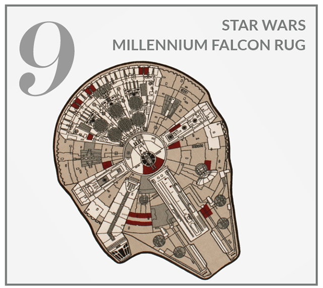 Millennium Falcon Rug