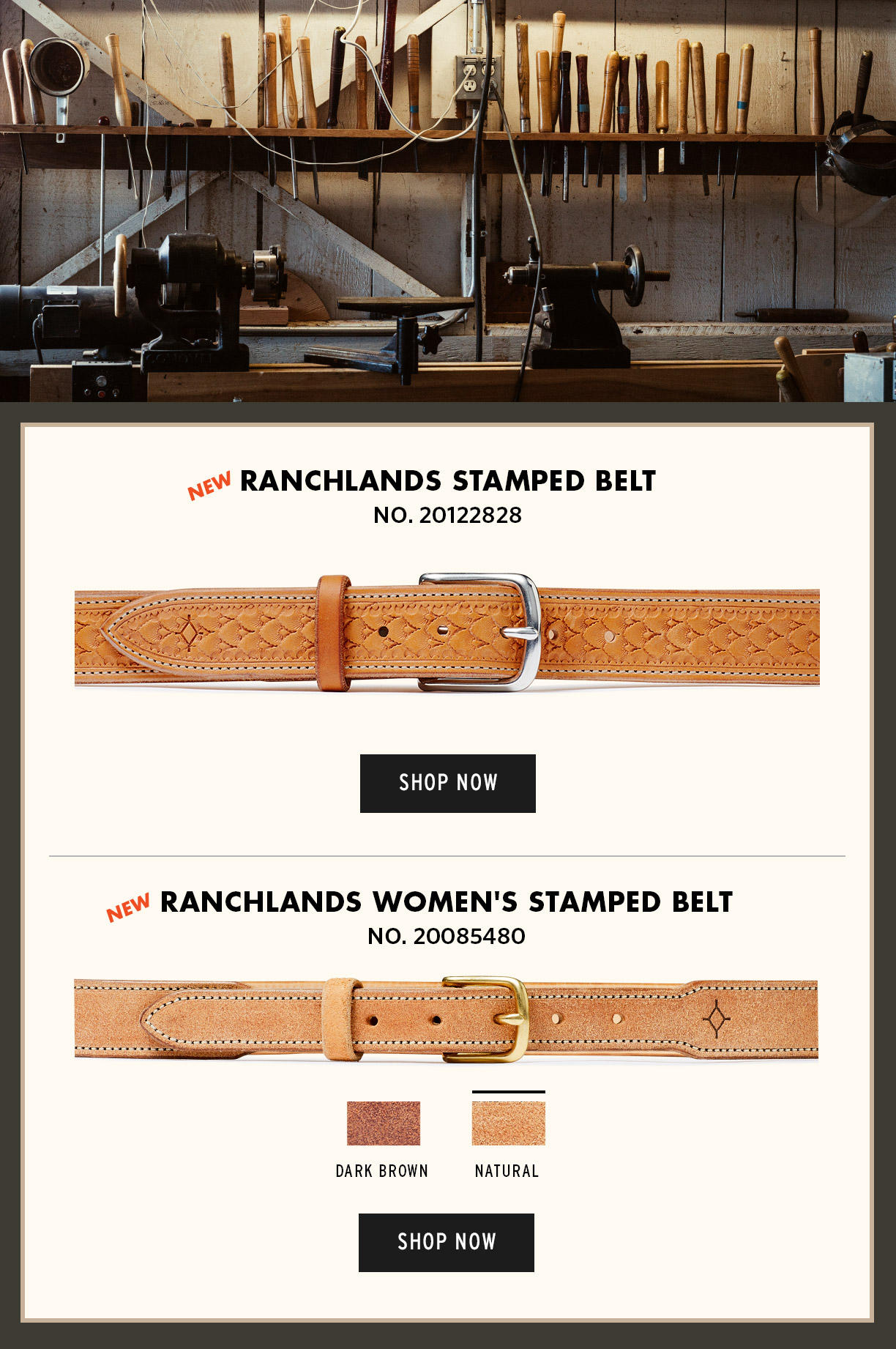 filson ranchlands belt