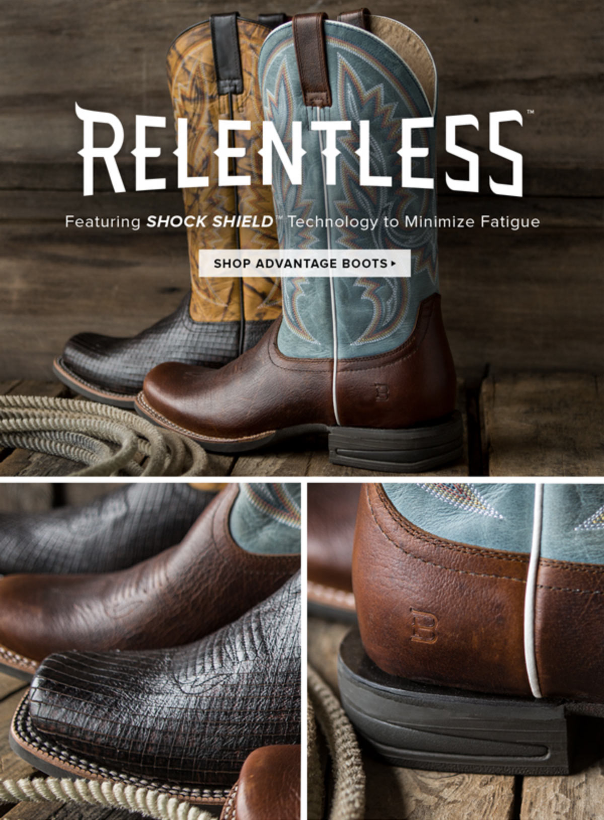 ariat relentless