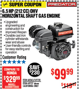 Harbor Freight Tools: HUGE Generator Sale | Milled