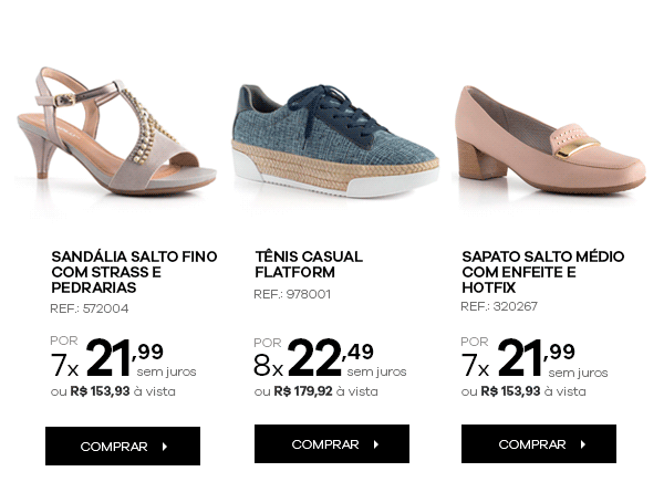 Piccadilly: DESCONTO PROGRESSIVO nos melhores Sapatos! | Milled