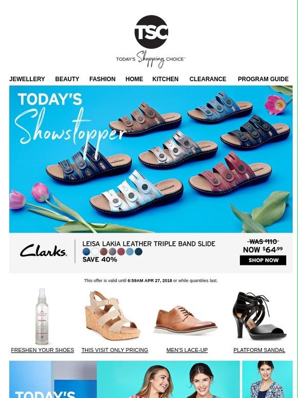 The Shopping Channel: Today's Showstopper™ - Clarks | Milled