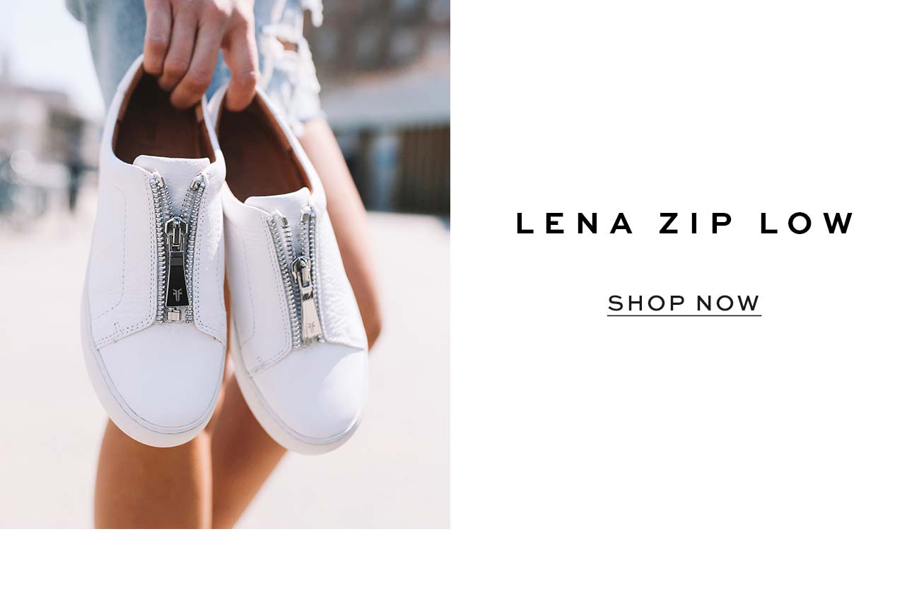 Lena Zip Low Sneakers, The Frye Company