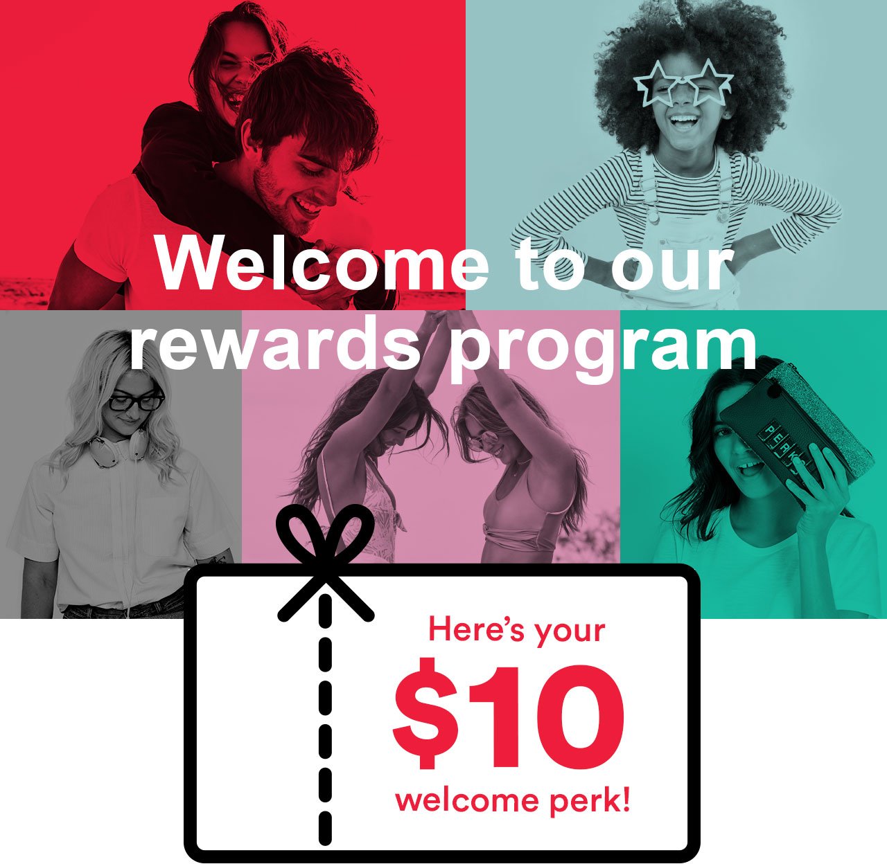Welcome to our rewards program