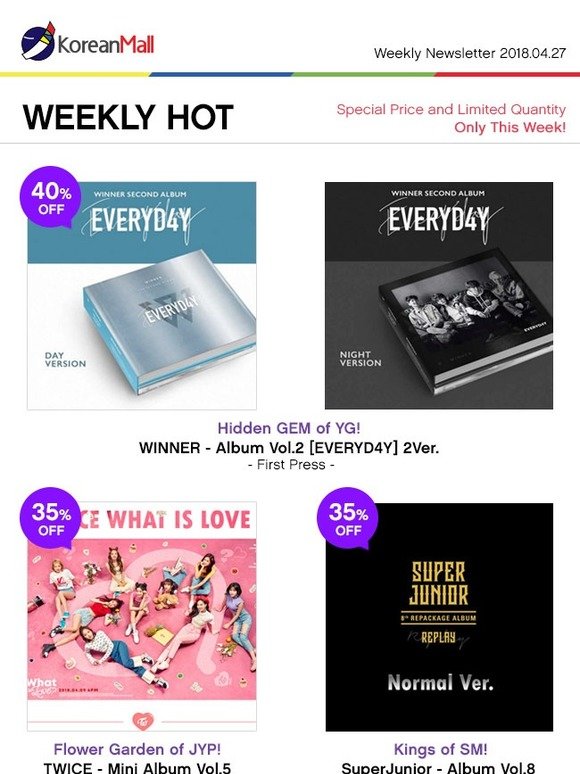 BTS Free GIVEAWAY & Twice Big Sale EVENT!