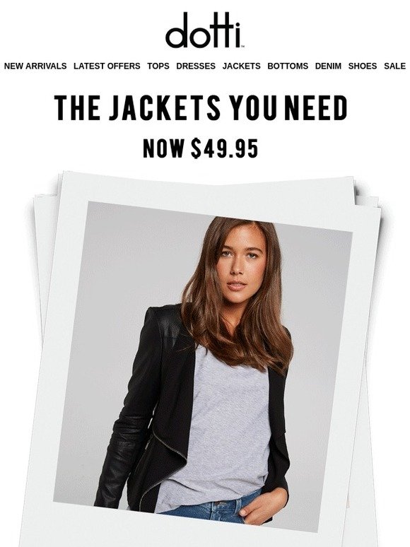 $49.95 jackets 