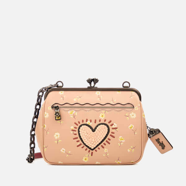 COACH X KEITH HARING KISSLOCK CROSS BODY BAG