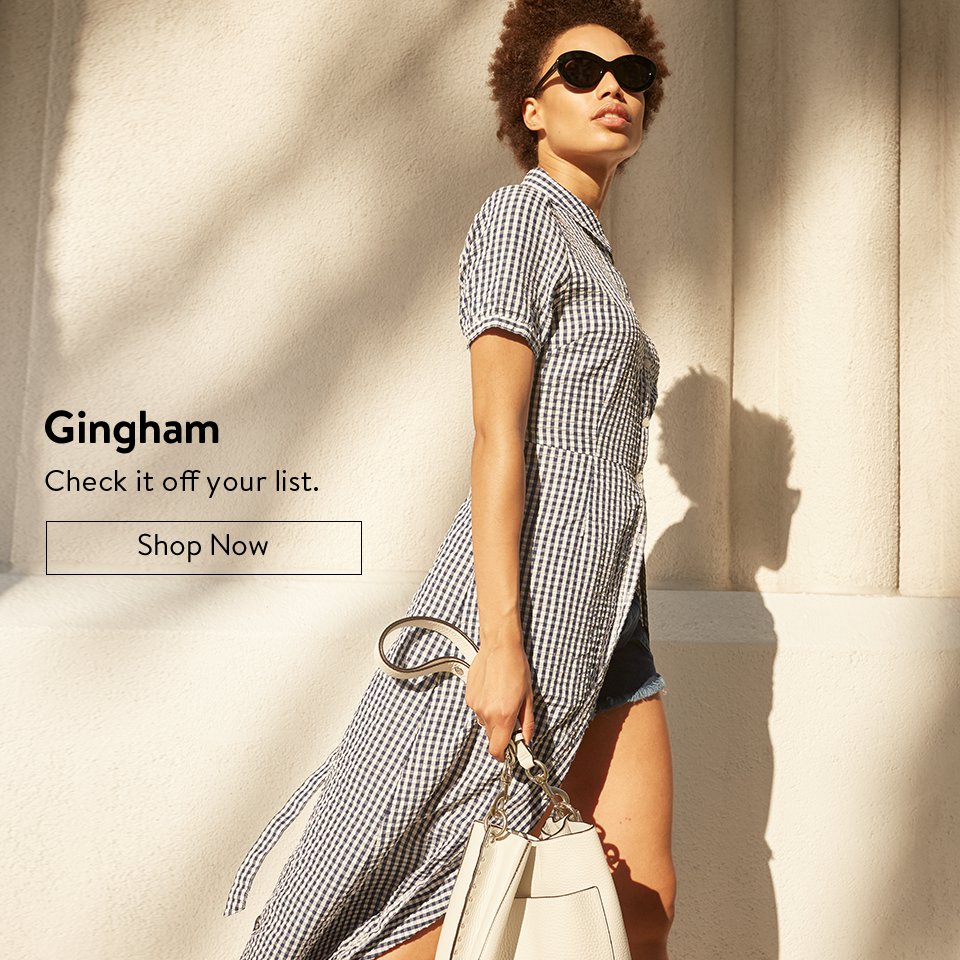 Gingham.