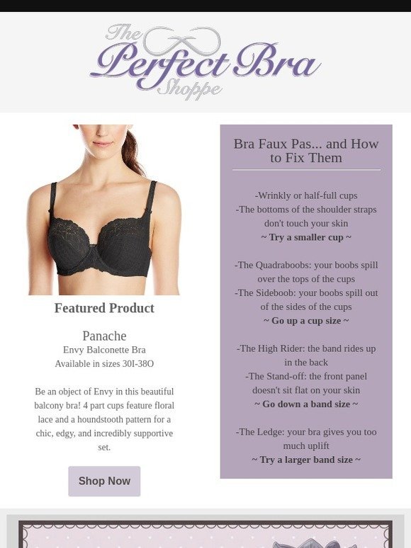 The Perfect Bra Shoppe - Bras, Lingerie and Swimwear: Find the