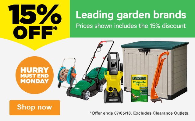 Homebase: Hurry Ends Monday – 15% off Leading Garden Brands | Milled