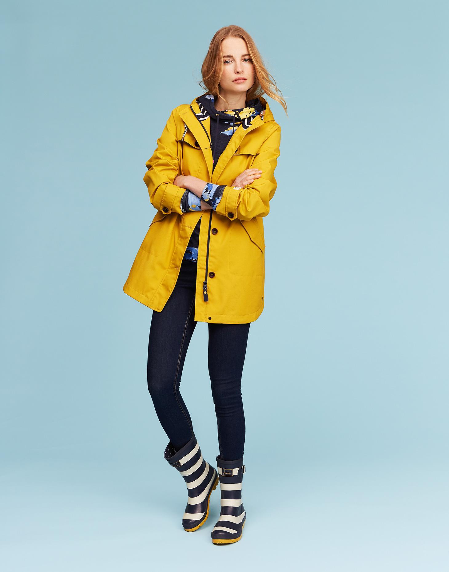 coast mid length waterproof jacket