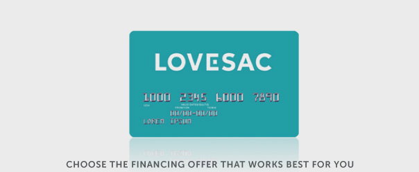 Choose the financing offer that works best for you.