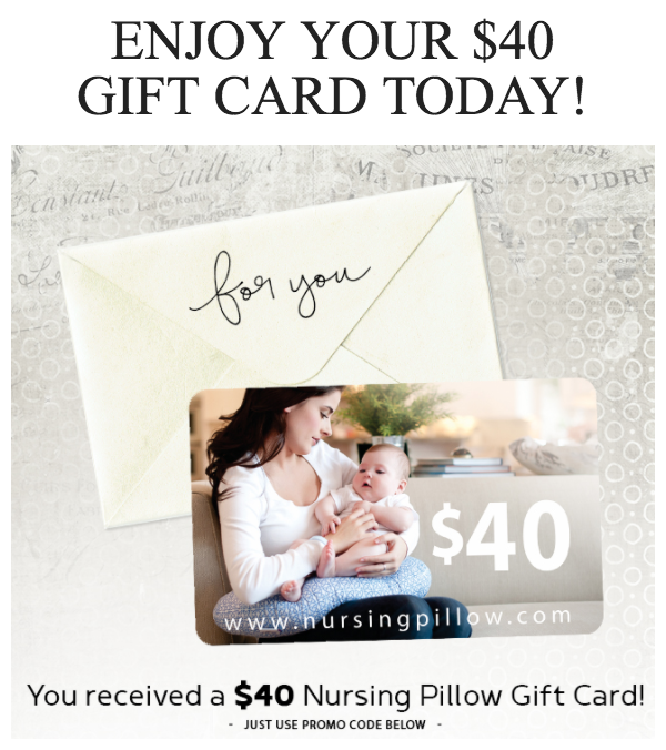 Nursing Pillow You Have A 40 Gift Card At Nursingpillow Com Milled