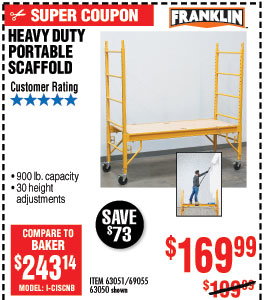 Heavy Duty Portable Scaffold