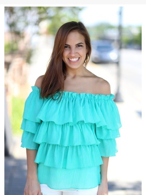 What a FRILL!  NEW ARRIVALS!!!