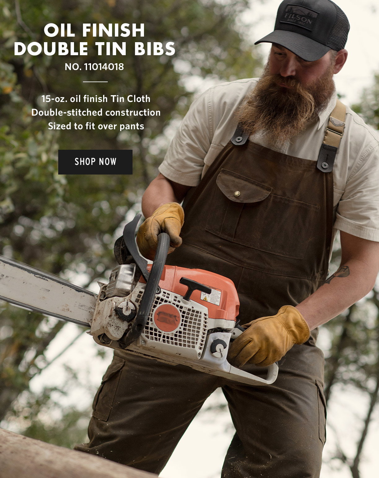 filson double tin bibs Limited Special 