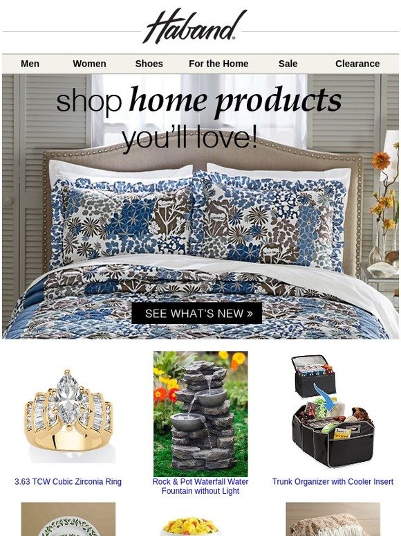 Haband Just For You Special Home Products Selection! Milled