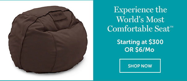 Experience the World's Most Comfortable Seat | Starting at $300 OR $6/Mo | SHOP SACS >>