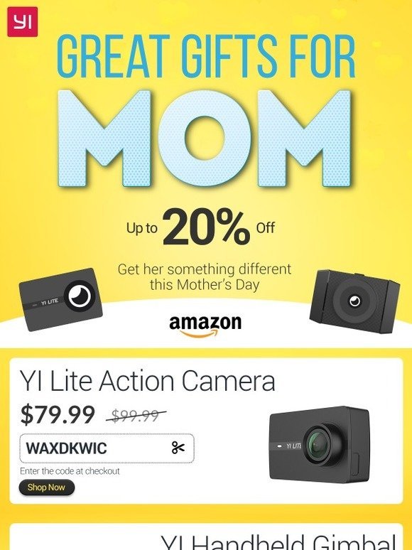 Mother's Day Discounts!