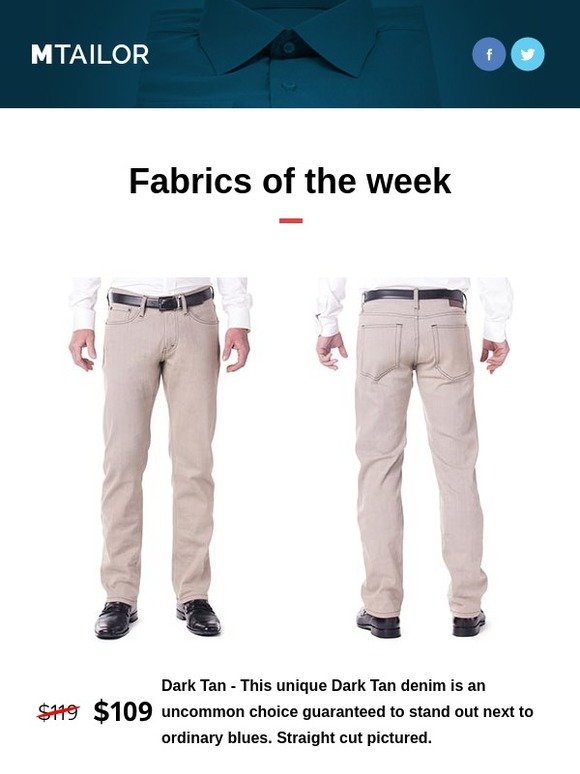 mtailor jeans cost