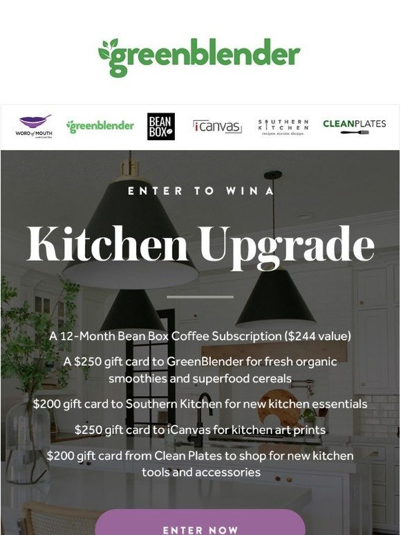 Win a Kitchen Upgrade!
