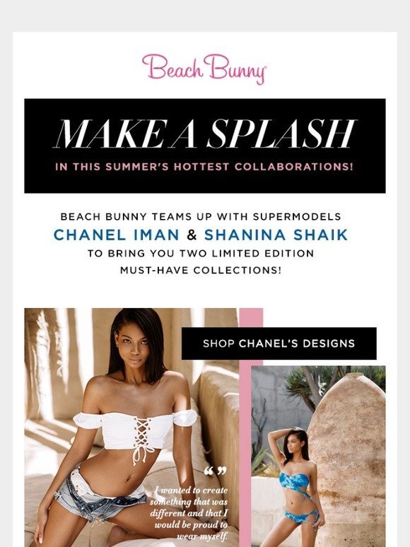Beach Bunny Swimwear: Exclusive Collections From Chanel Iman