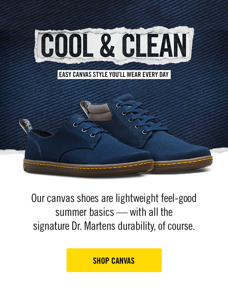 Dr martens clearance maleke twill canvas