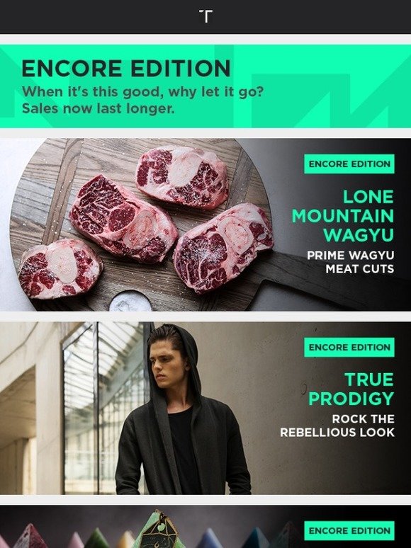 Touch of Modern Best Sellers of the Week Lone Mountain Wagyu, Soul