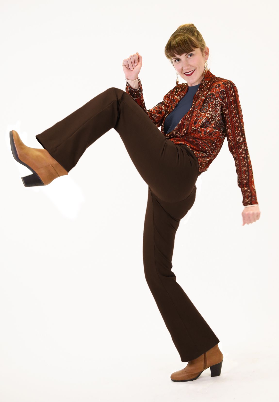 betabrand brown pants