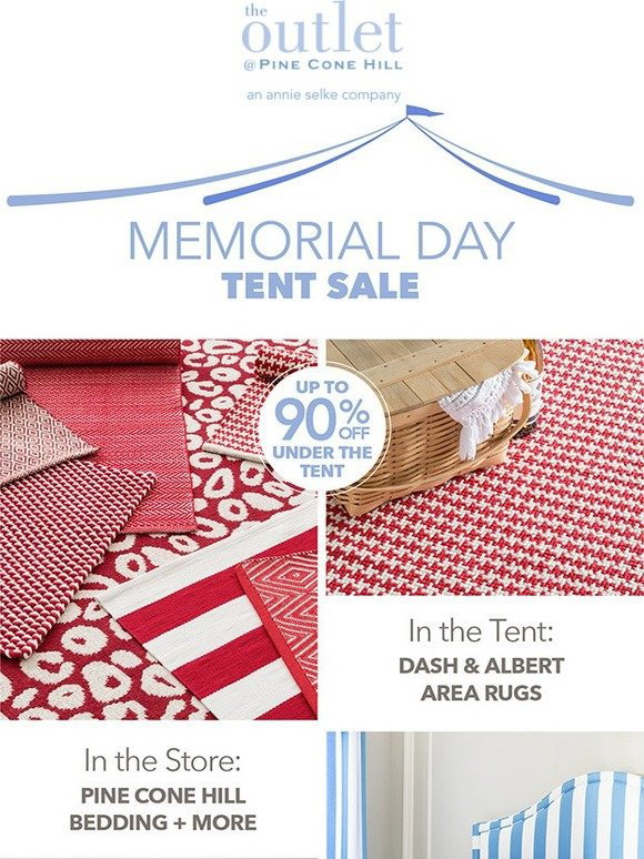 E Cone Hill Celebrate Memorial Day With An Outlet Store Tent Sale Milled