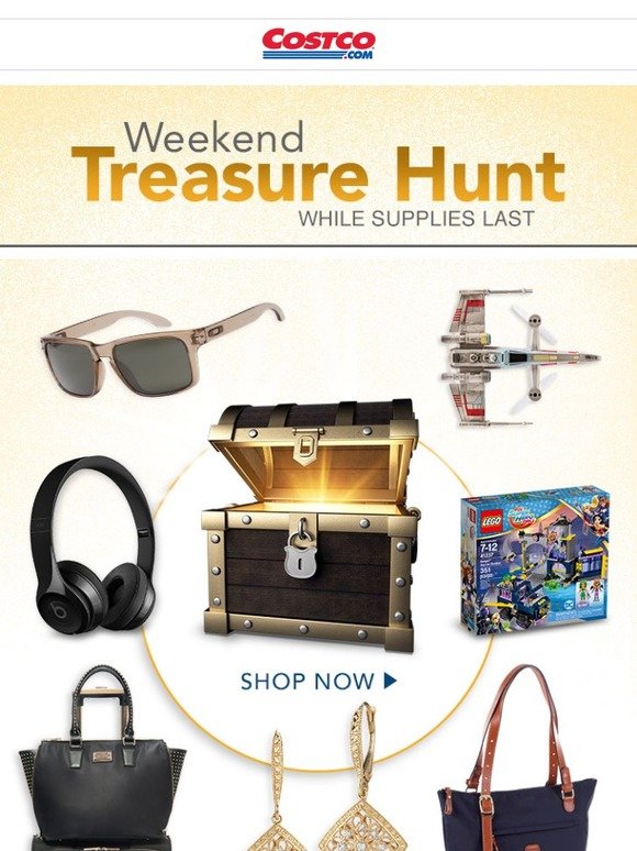 Costo Weekend Treasure Hunt While Supplies Last Milled