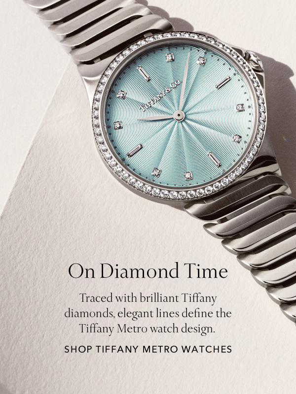 tiffany metro watch