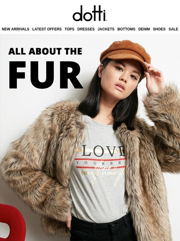 dotti fur vest