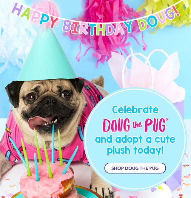 doug the pug unicorn plush