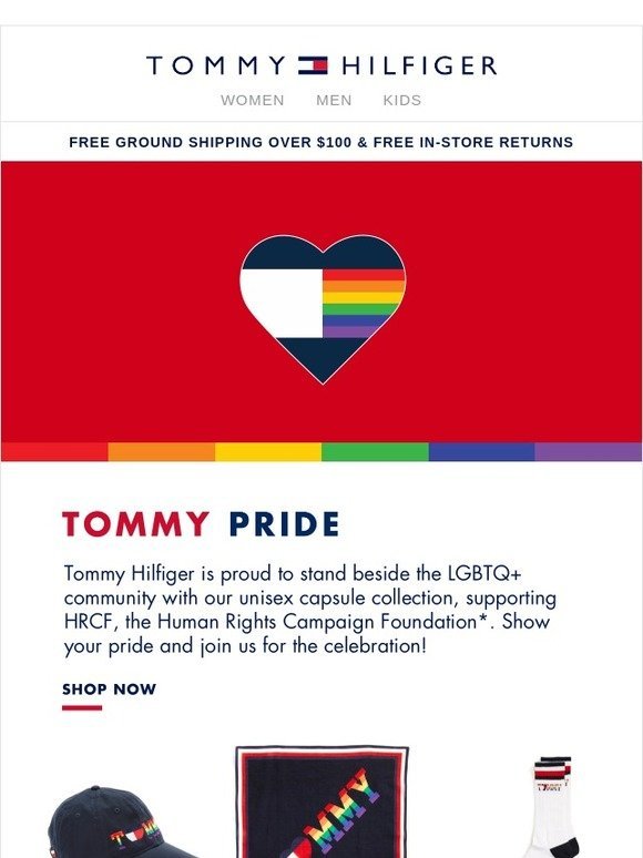 Tommy Hilfiger: Show the love with our 