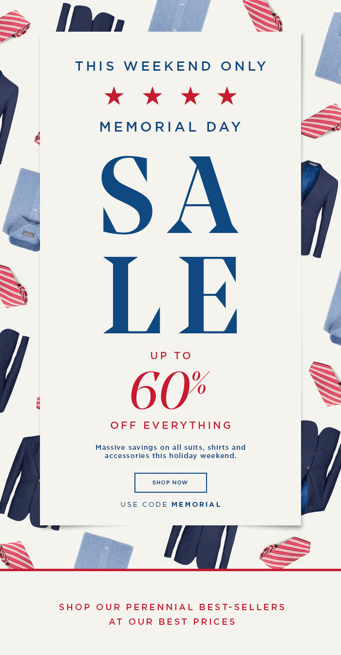 Indochino Oh Save Can You See Memorial Day Sale On Now Milled