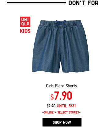 GIRLS SHORTS - SHOP NOW