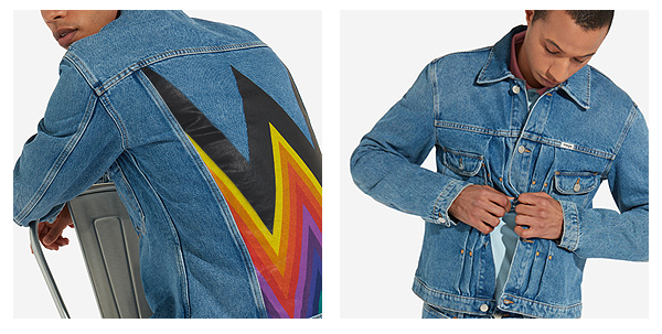 wrangler rainbow jacket