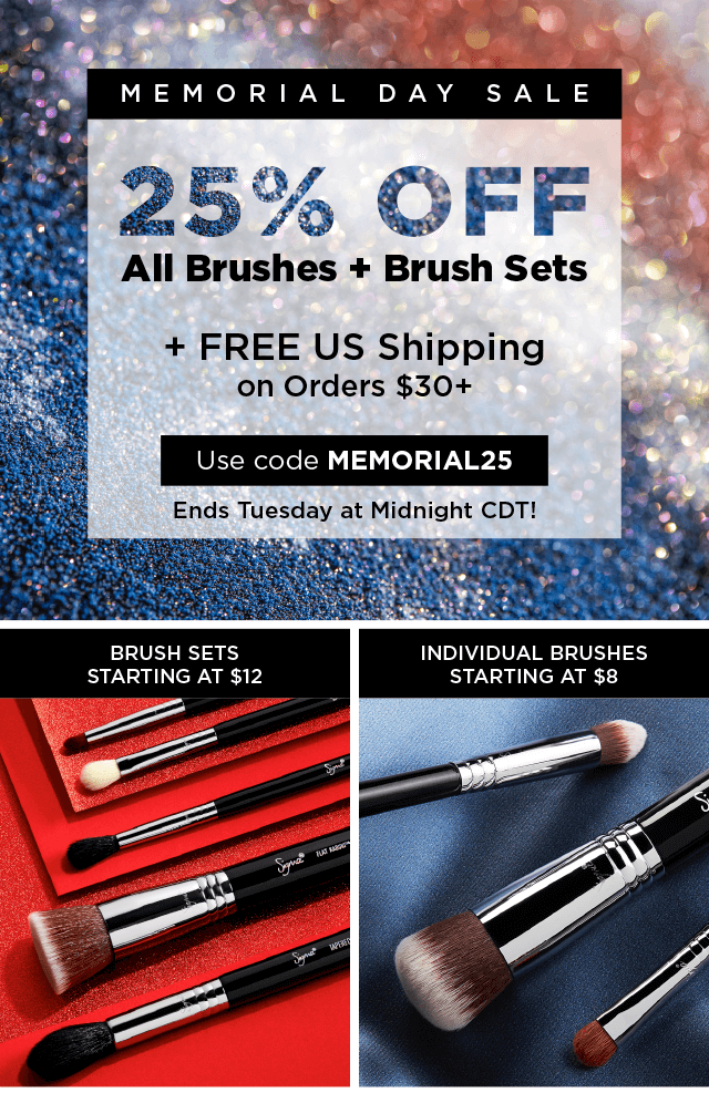 Sigma Beauty Memorial Day Sale Shop 25 Off Milled