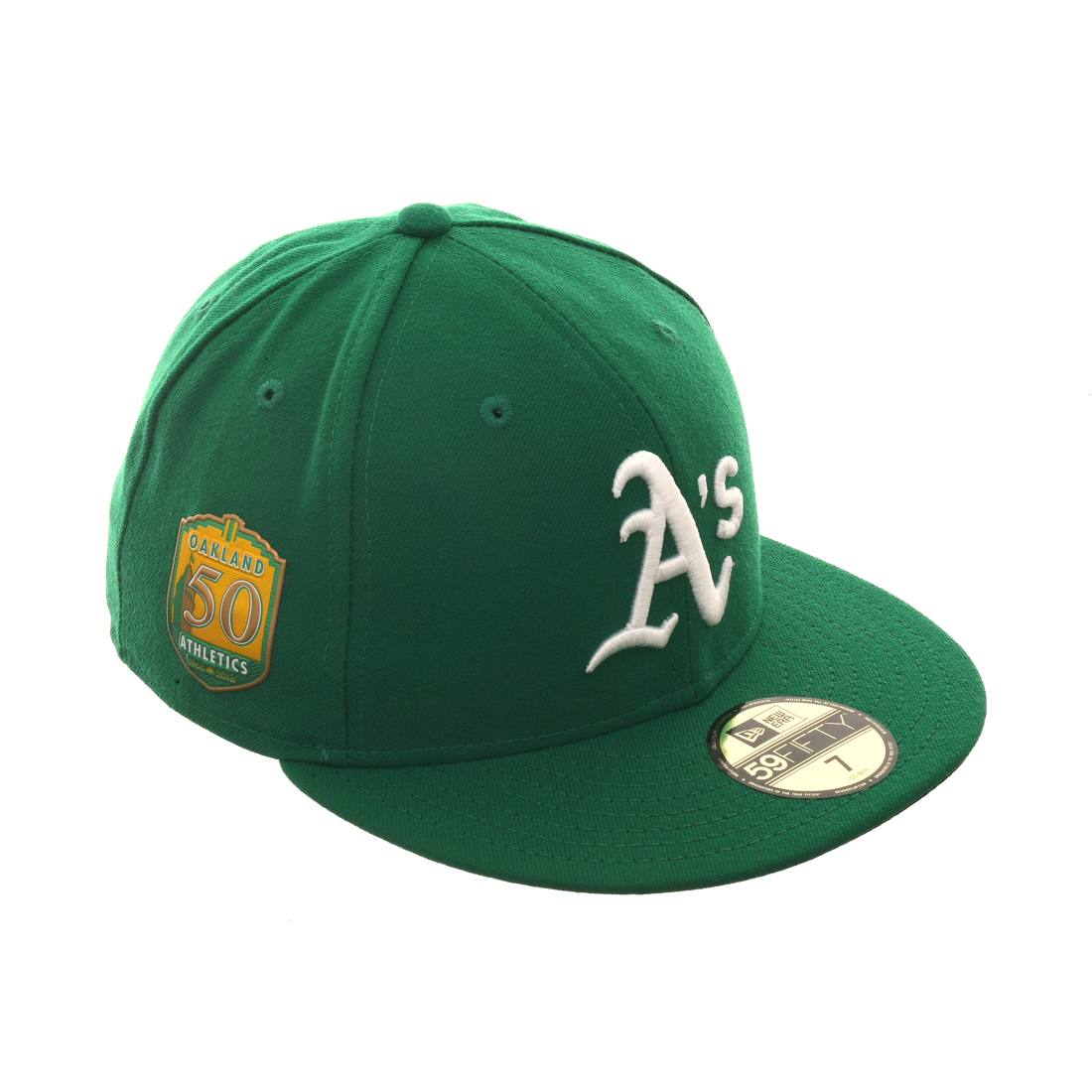 a's kelly green hat