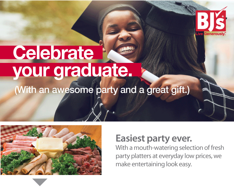 BJs Wholesale Club Get 5 off deli platters and sandwiches for your