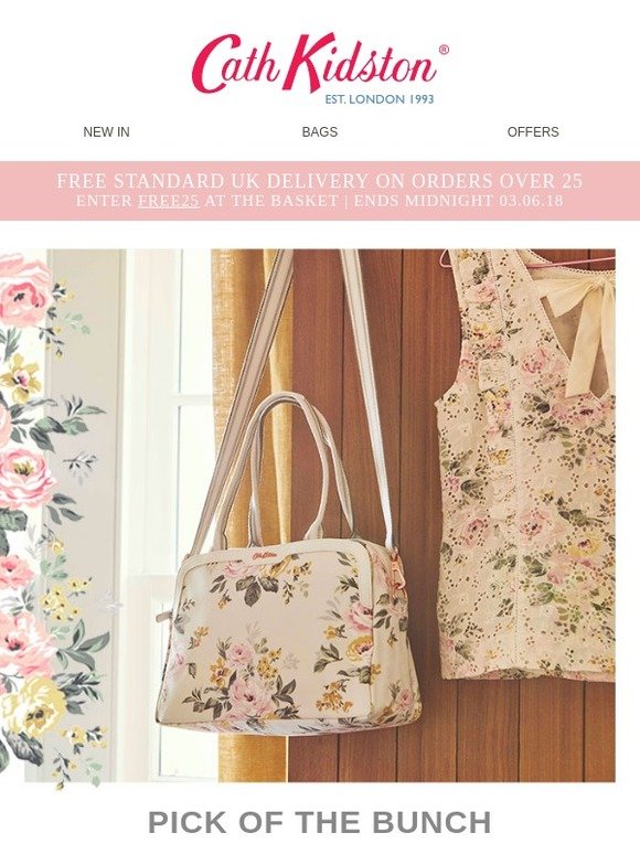 Cath Kidston (UK) Shop our new flattering floral Milled