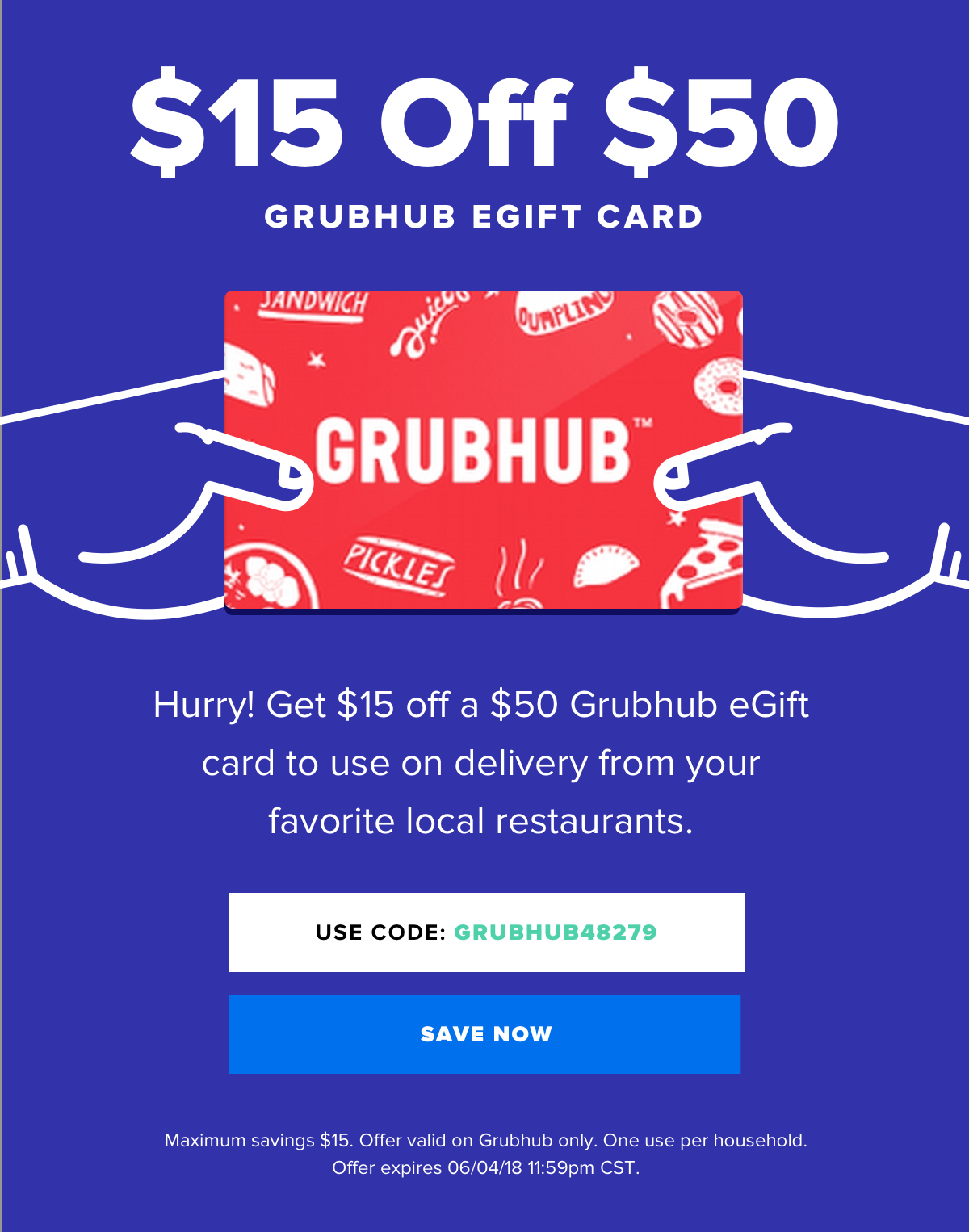 Free Grubhub Gift Card Code Generator